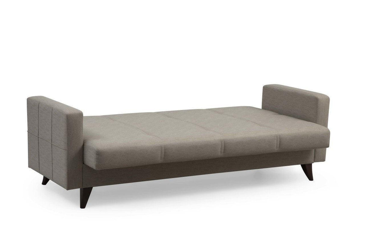 Canapea extensibilă Polya, 3 locuri, Diverse culori, 205x75x86 cm - Bej | SKU: 730MST1206 | Canapea extensibilă Polya, 3 locuri, 205x75x86 cm, varianta Bej, produs pentru amenajarea locuinței, disponibil online în România la CasaMob