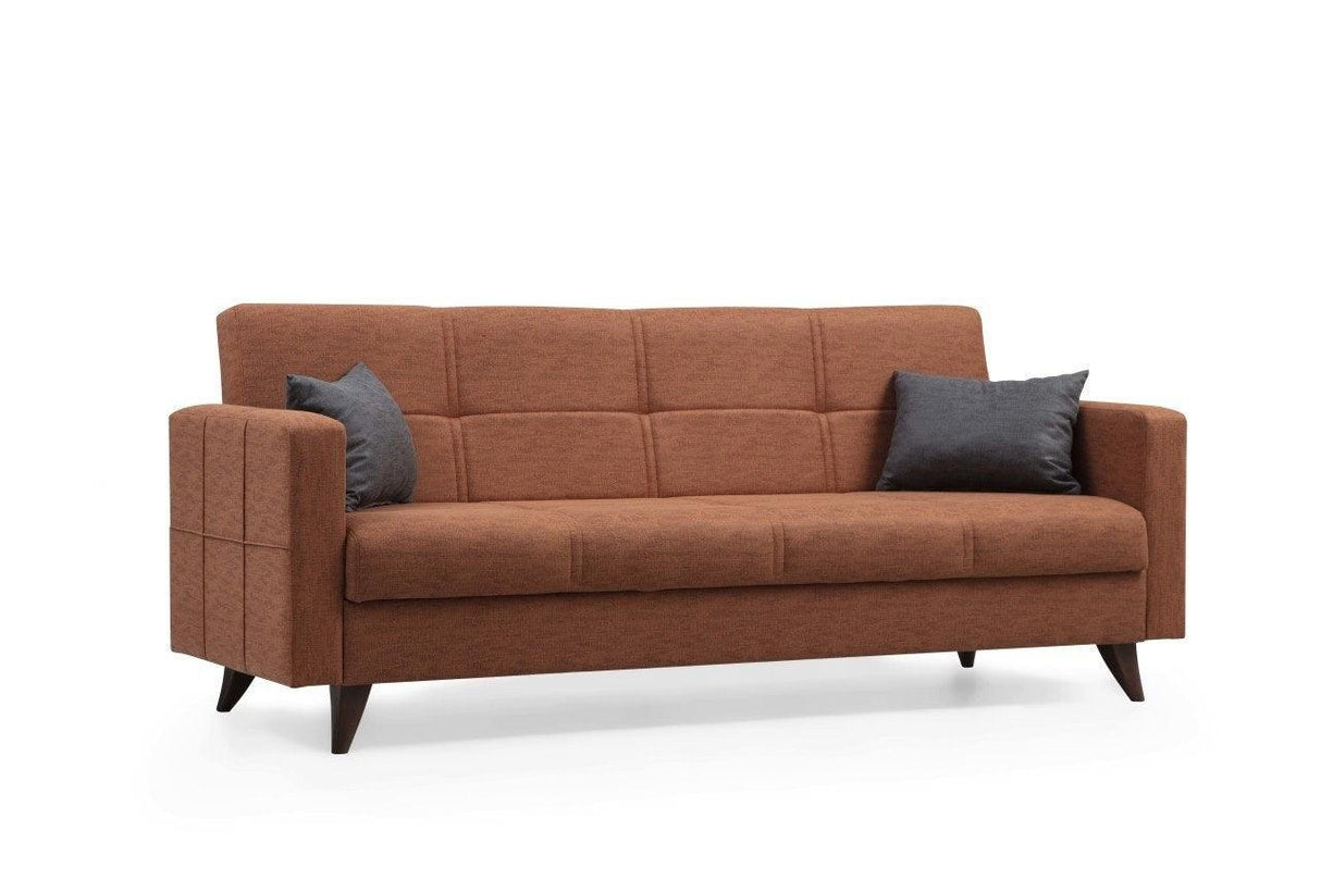 Canapea extensibilă Polya, 3 locuri, Diverse culori, 205x75x86 cm - Gri închis | SKU: 730MST1208 | Canapea extensibilă Polya, 3 locuri, 205x75x86 cm, varianta Gri închis, produs pentru amenajarea locuinței, disponibil online în România la CasaMob