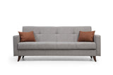 Canapea extensibilă Polya, 3 locuri, Diverse culori, 205x75x86 cm - Gri închis | SKU: 730MST1208 | Canapea extensibilă Polya, 3 locuri, 205x75x86 cm, varianta Gri închis, produs pentru amenajarea locuinței, disponibil online în România la CasaMob