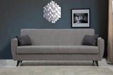 Canapea extensibilă Zaden, 3 locuri, Diverse culori, 207x77x86 cm - Gri deschis | SKU: 730MST1209 | Canapea extensibilă Zaden, 3 locuri, 207x77x86 cm, varianta Gri deschis, produs pentru amenajarea locuinței, disponibil online în România la CasaMob