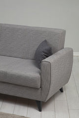Canapea extensibilă Zaden, 3 locuri, Diverse culori, 207x77x86 cm - Gri deschis | SKU: 730MST1209 | Canapea extensibilă Zaden, 3 locuri, 207x77x86 cm, varianta Gri deschis, produs pentru amenajarea locuinței, disponibil online în România la CasaMob
