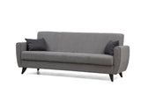 Canapea extensibilă Zaden, 3 locuri, Diverse culori, 207x77x86 cm - Gri deschis | SKU: 730MST1209 | Canapea extensibilă Zaden, 3 locuri, 207x77x86 cm, varianta Gri deschis, produs pentru amenajarea locuinței, disponibil online în România la CasaMob
