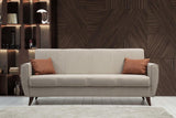 Canapea extensibilă Zaden, 3 locuri, Diverse culori, 207x77x86 cm - Bej | SKU: 730MST1210 | Canapea extensibilă Zaden, 3 locuri, 207x77x86 cm, varianta Bej, produs pentru amenajarea locuinței, disponibil online în România la CasaMob