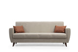 Canapea extensibilă Zaden, 3 locuri, Diverse culori, 207x77x86 cm - Bej | SKU: 730MST1210 | Canapea extensibilă Zaden, 3 locuri, 207x77x86 cm, varianta Bej, produs pentru amenajarea locuinței, disponibil online în România la CasaMob