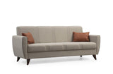 Canapea extensibilă Zaden, 3 locuri, Diverse culori, 207x77x86 cm - Bej | SKU: 730MST1210 | Canapea extensibilă Zaden, 3 locuri, 207x77x86 cm, varianta Bej, produs pentru amenajarea locuinței, disponibil online în România la CasaMob