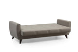 Canapea extensibilă Zaden, 3 locuri, Diverse culori, 207x77x86 cm - Bej | SKU: 730MST1210 | Canapea extensibilă Zaden, 3 locuri, 207x77x86 cm, varianta Bej, produs pentru amenajarea locuinței, disponibil online în România la CasaMob