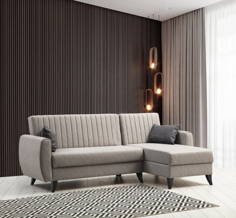 Canapea extensibilă Alkon, Colț, Diverse culori, 223x130x86 cm