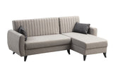 Canapea extensibilă Alkon, Colț, Diverse culori, 223x130x86 cm - Gri deschis | SKU: 730MST1301 | Canapea extensibilă Alkon, Colț, 223x130x86 cm, varianta Gri deschis, produs pentru amenajarea locuinței, disponibil online în România la CasaMob