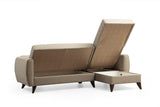 Canapea extensibilă Alkon, Colț, Diverse culori, 223x130x86 cm - Gri închis | SKU: 730MST1304 | Canapea extensibilă Alkon, Colț, 223x130x86 cm, varianta Gri închis, produs pentru amenajarea locuinței, disponibil online în România la CasaMob