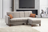 Canapea extensibilă Polya, Colț, Diverse culori, 216x130x86 cm - Roșu cărămiziu | SKU: 730MST1307 | Canapea extensibilă Polya, Colț, 216x130x86 cm, varianta Roșu cărămiziu, produs pentru amenajarea locuinței, disponibil online în România la CasaMob