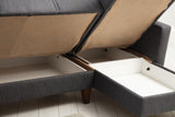 Canapea extensibilă Polya, Colț, Diverse culori, 216x130x86 cm - Roșu cărămiziu | SKU: 730MST1307 | Canapea extensibilă Polya, Colț, 216x130x86 cm, varianta Roșu cărămiziu, produs pentru amenajarea locuinței, disponibil online în România la CasaMob