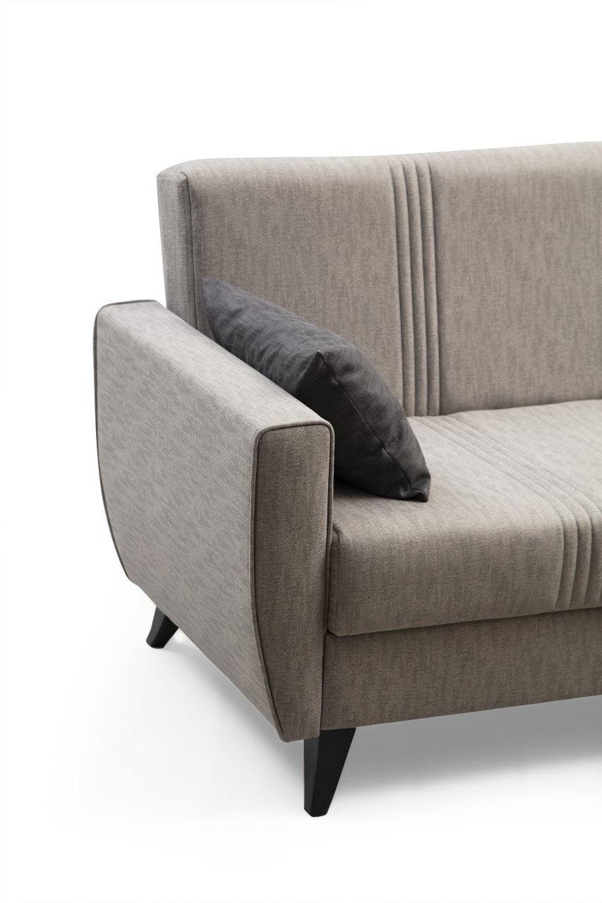 Canapea extensibilă Zaden, Colț, Diverse culori, 218x130x86 cm - Gri deschis | SKU: 730MST1309 | Canapea extensibilă Zaden, Colț, 218x130x86 cm, varianta Gri deschis, produs pentru amenajarea locuinței, disponibil online în România la CasaMob