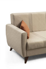 Canapea extensibilă Zaden, Colț, Diverse culori, 218x130x86 cm - Bej | SKU: 730MST1310 | Canapea extensibilă Zaden, Colț, 218x130x86 cm, varianta Bej, produs pentru amenajarea locuinței, disponibil online în România la CasaMob