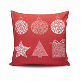 Pernă decorativă NOELKRLNT-13, Multicolor, 43x43 cm