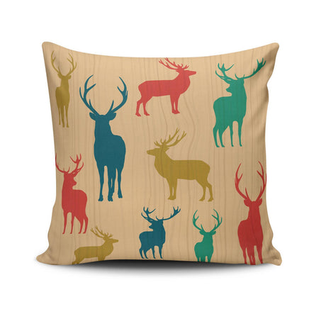 Pernă decorativă NOELKRLNT-19, Multicolor, 43x43 cm