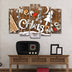 Tablou canvas 5 bucăți 5PATNOEL-7, Multicolor, 105x70x3 cm, SKU 739CHS1207, imagine 1