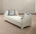 Taburet Ceremony Koltuk Pouffe, Crem, 50x120 cm, SKU 741QNF1136, imagine 1