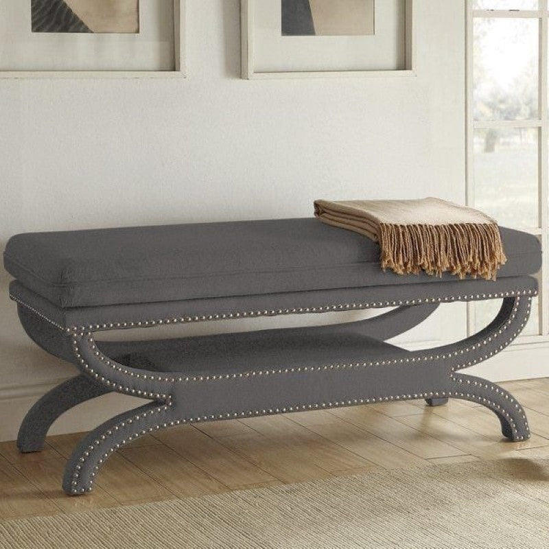 Taburet Felice Halka Pouffe 120, Diverse culori, 40x120 cm - Gri | SKU: 741QNF1141 | Taburet Felice Halka Pouffe 120, 40x120 cm, varianta Gri, produs pentru amenajarea locuinței, disponibil online în România la CasaMob
