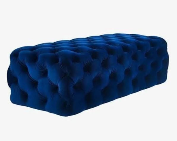 Taburet Nilka Kapitone Pouffe 120, Diverse culori, 40x120 cm - Albastru închis | SKU: 741QNF1154 | Taburet Nilka Kapitone Pouffe 120, 40x120 cm, varianta Albastru închis, produs pentru amenajarea locuinței, disponibil online în România la CasaMob