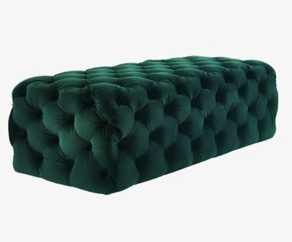Taburet Nilka Kapitone Pouffe 120, Diverse culori, 40x120 cm - Verde | SKU: 741QNF1155 | Taburet Nilka Kapitone Pouffe 120, 40x120 cm, varianta Verde, produs pentru amenajarea locuinței, disponibil online în România la CasaMob