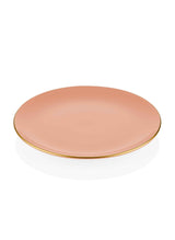 Set de farfurii 6 bucăți BSC0016, Salmon, 26x26x1 cm