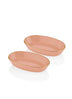 Set de farfurii 2 bucăți BSC0019, Salmon, 26x14x1 cm, SKU 742TMA3320, imagine 1