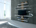 Comodă TV Zebra, Alb - Nuc, 160x30x160 cm, SKU 745DCD3020, imagine 1