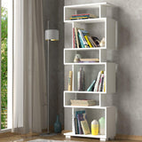 Bibliotecă Blok, Diverse culori, 60x20x165 cm - Alb | SKU: 745DCD3605 | Bibliotecă Blok, 60x20x165 cm, varianta Alb, produs pentru amenajarea locuinței, disponibil online în România la CasaMob