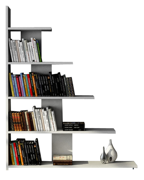 Bibliotecă Reward, Diverse culori, 122x20x120 cm