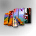 Tablou canvas 5 bucăți 5PUC-006, Multicolor, 82x50x3 cm, SKU 747AFV1206, imagine 1