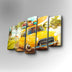 Tablou canvas 5 bucăți 5PUC-069, Multicolor, 82x50x3 cm, SKU 747AFV1269, imagine 1