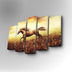 Tablou canvas 5 bucăți 5PUC-013, Multicolor, 82x50x3 cm, SKU 747AFV1213, imagine 1