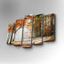 Tablou canvas 5 bucăți 5PUC-020, Multicolor, 82x50x3 cm, SKU 747AFV1220, imagine 1