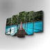 Tablou canvas 5 bucăți 5PUC-026, Multicolor, 82x50x3 cm, SKU 747AFV1226, imagine 1