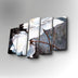 Tablou canvas 5 bucăți 5PUC-041, Multicolor, 82x50x3 cm, SKU 747AFV1241, imagine 1