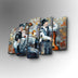 Tablou canvas 5 bucăți 5PUC-094, Multicolor, 82x50x3 cm, SKU 747AFV1294, imagine 1