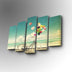 Tablou canvas 5 bucăți 5PUC-127, Multicolor, 82x50x3 cm, SKU 747AFV1328, imagine 1
