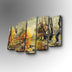 Tablou canvas 5 bucăți 5PUC-131, Multicolor, 82x50x3 cm, SKU 747AFV1332, imagine 1