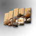 Tablou canvas 5 bucăți 5PUC-159, Multicolor, 82x50x3 cm, SKU 747AFV1360, imagine 1