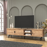 Comodă TV Marin, Pin atlantic, 180x35x51 cm