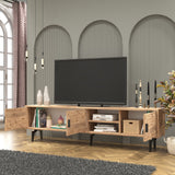 Comodă TV Marin, Pin atlantic, 180x35x51 cm
