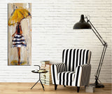 Tablou canvas PC082, Multicolor, 30x80x3 cm