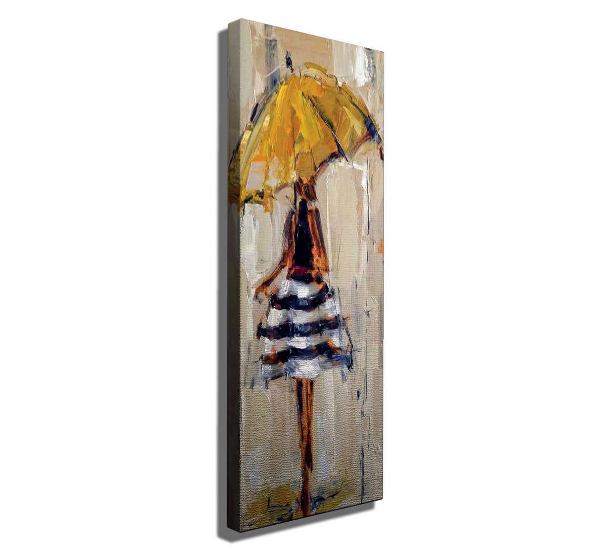 Tablou canvas PC082, Multicolor, 30x80x3 cm