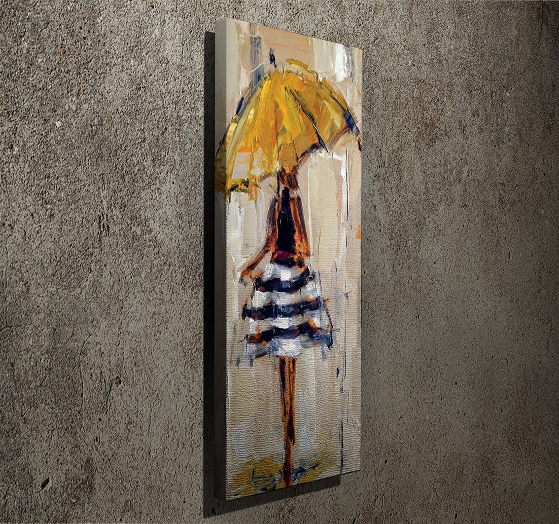 Tablou canvas PC082, Multicolor, 30x80x3 cm