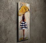 Tablou canvas PC082, Multicolor, 30x80x3 cm