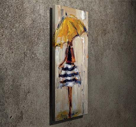 Tablou canvas PC082, Multicolor, 30x80x3 cm