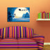 Tablou canvas 4570YYC-001, Multicolor, 45x70x3 cm, SKU 765CHR1221, imagine 2