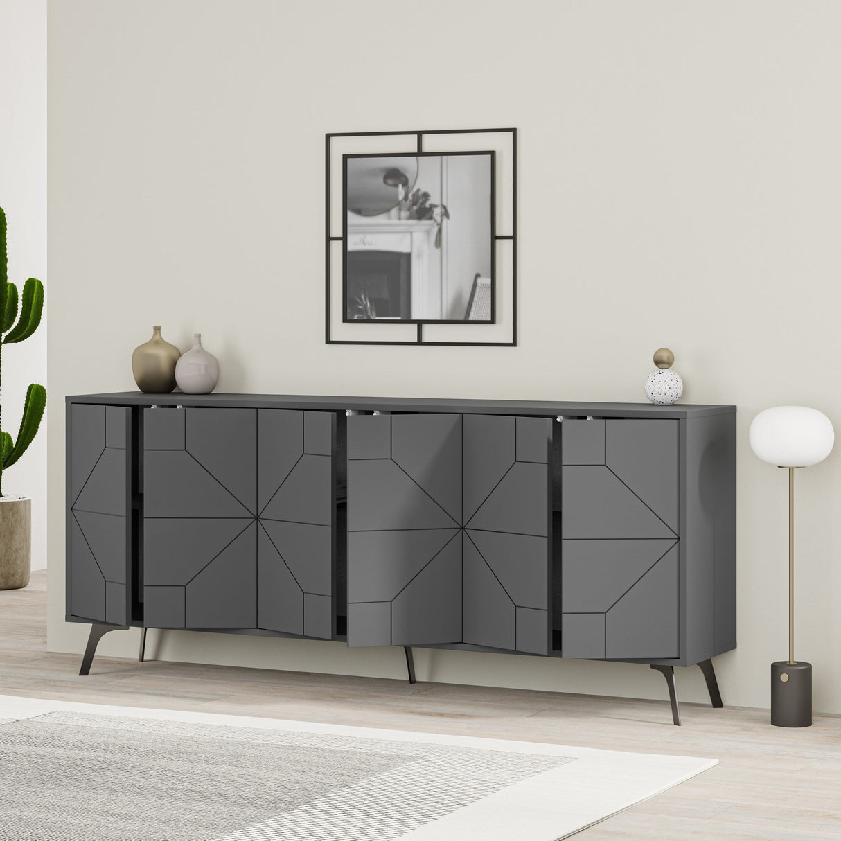 Mobilier Dune 184x35 - Anthracite, SKU 776HMS2508