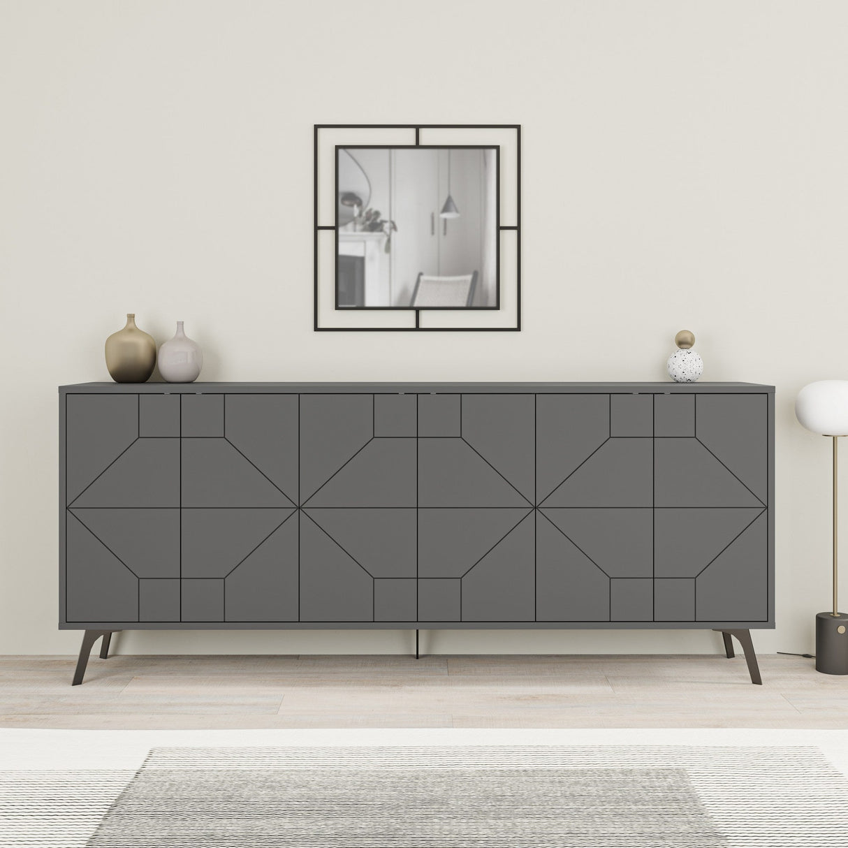 Mobilier Dune 184x35 - Anthracite, SKU 776HMS2508