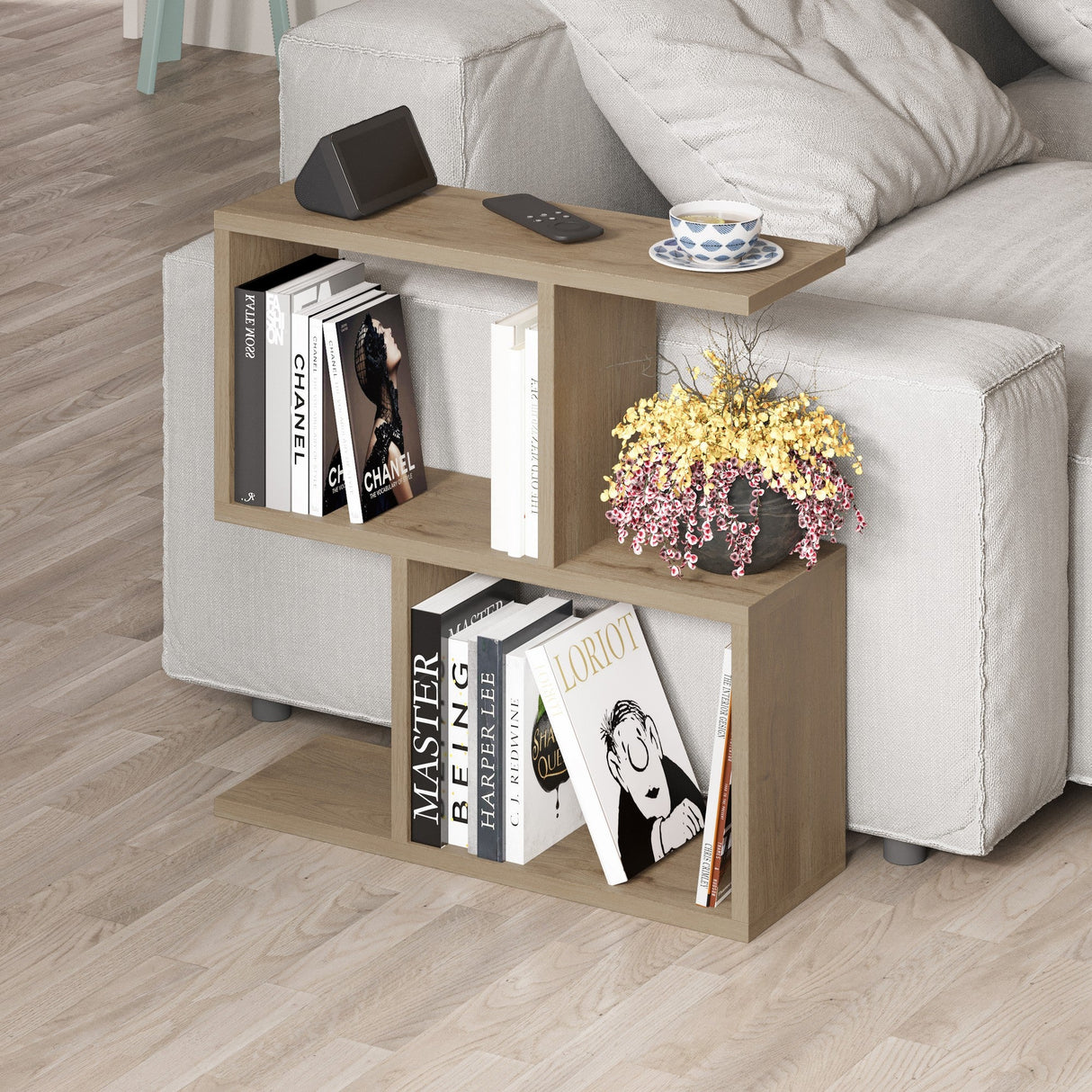 Măsuță de cafea Homemania, Diverse culori, 60x20x60 cm - Natur | SKU: 776HMS2871 | Măsuță de cafea Homemania, 60x20x60 cm, varianta Natur, produs pentru amenajarea locuinței, disponibil online în România la CasaMob